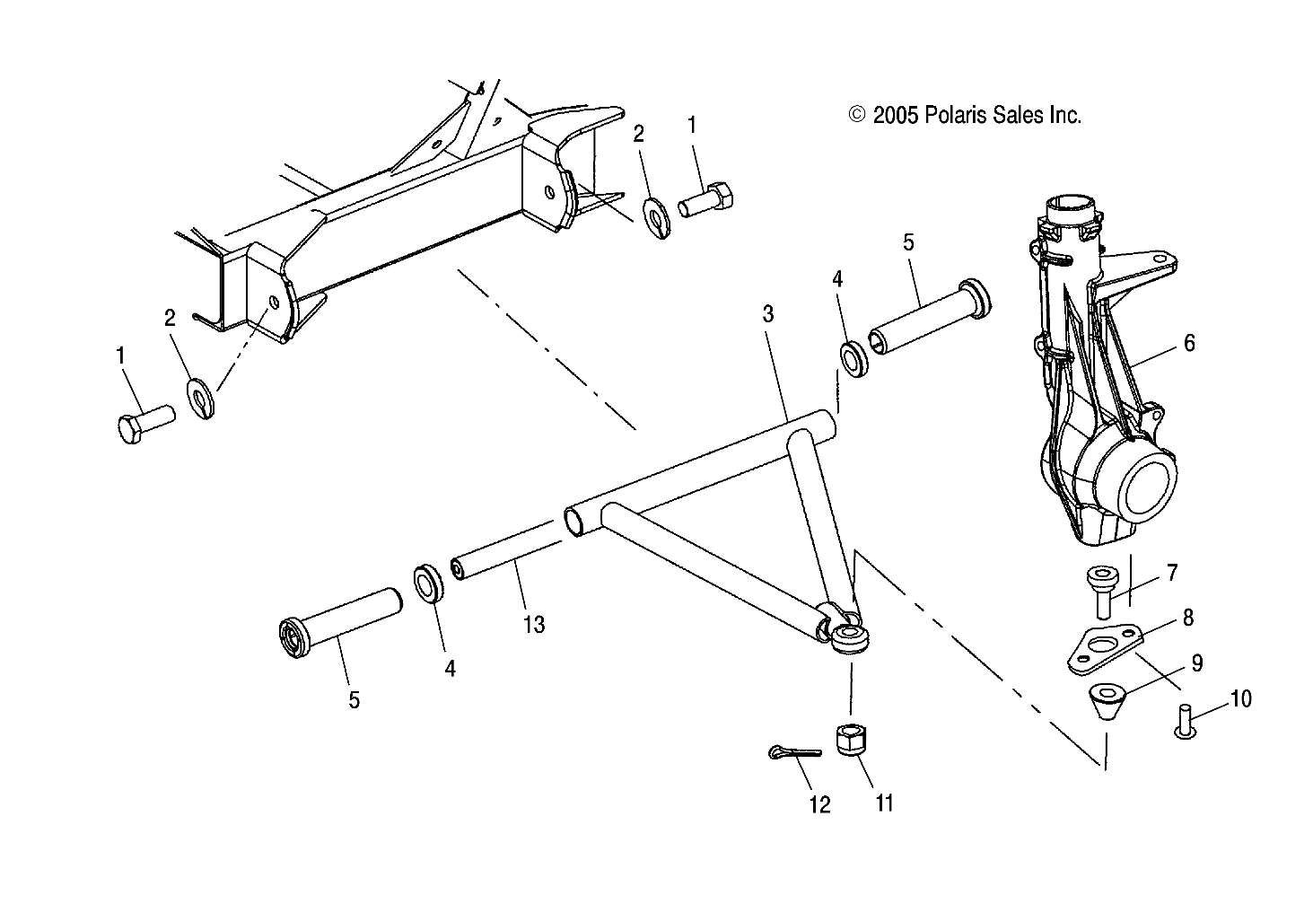 A-ARM/STRUT MOUNTING - A04RB63AA (4999202159920215B08)